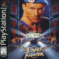 Street Fighter The Movie Playstation  box art